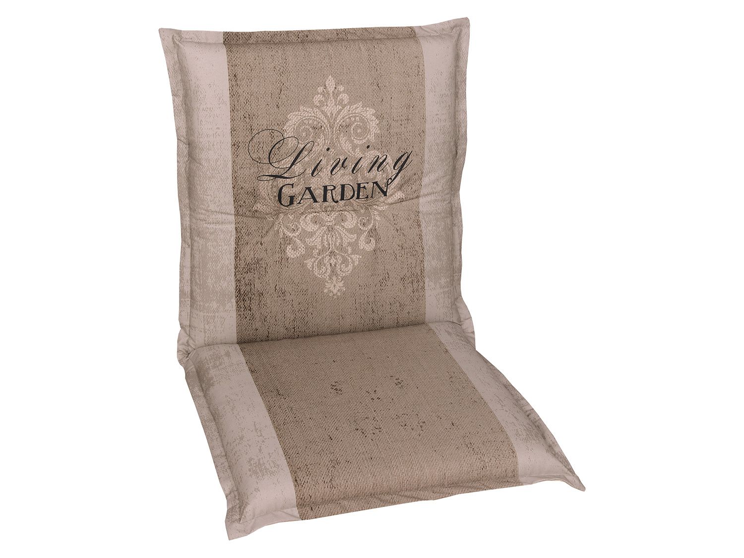 GO-DE TEXTIL Gartenauflage Living Garden (2er Set Niederlehner, Beige) – Bild 2 von 2