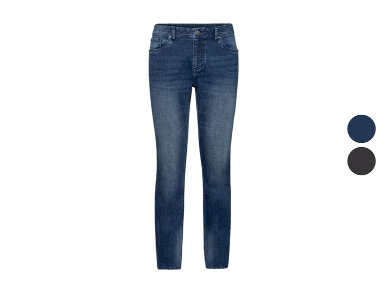 Gehe zu Vollbildansicht: LIVERGY® Herren Jeans Slim Fit, mit Baumwolle - Bild 1