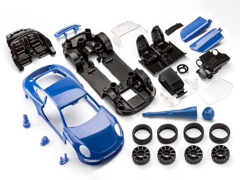 Gehe zu Vollbildansicht: Revell Junior Kit Modellbausatz »Porsche 911 Carrera S«, Fahrzeug, ab 4 Jahren - Bild 9