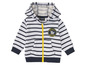 Lupilu Baby-Hoodie mit Streifen und Nashorn-Motiv