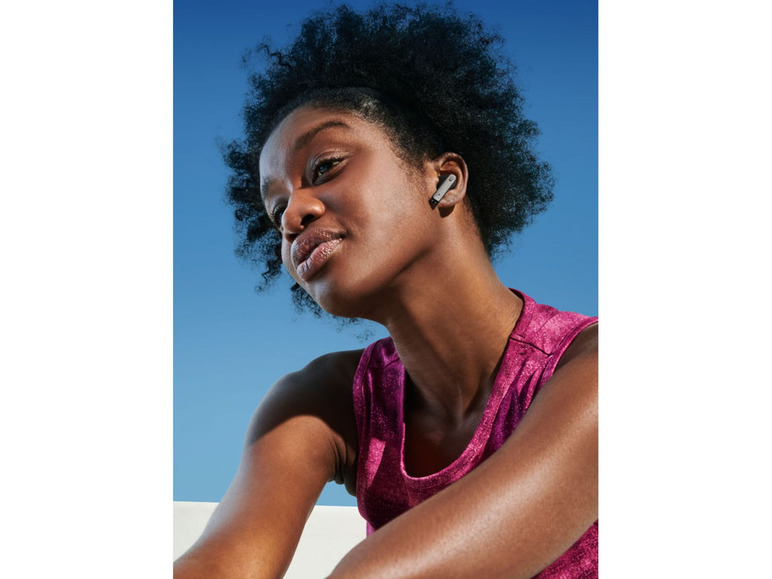 Gehe zu Vollbildansicht: SILVERCREST® Kopfhörer »IPX 4 STSK 2 D4«, mit Ladecase - Bild 8