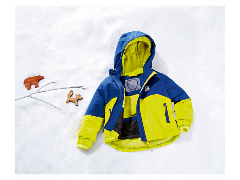 Gehe zu Vollbildansicht: lupilu Kleinkinder Jungen Skijacke, mit Kinnschutz - Bild 6