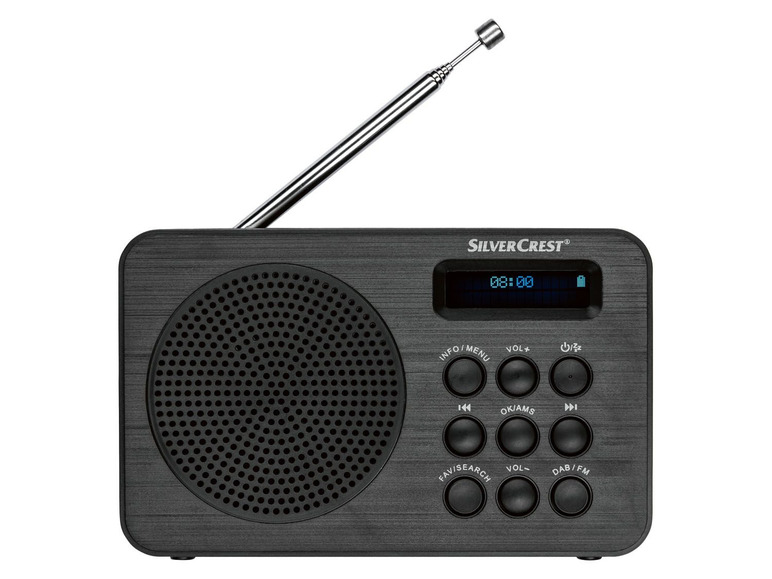 Gehe zu Vollbildansicht: SILVERCREST® Radio DAB+ Taschenradio »SDR 1.5 A« - Bild 2