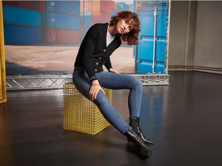 Gehe zu Vollbildansicht: esmara Damen Jeans High Waist, Super Skinny - Bild 61