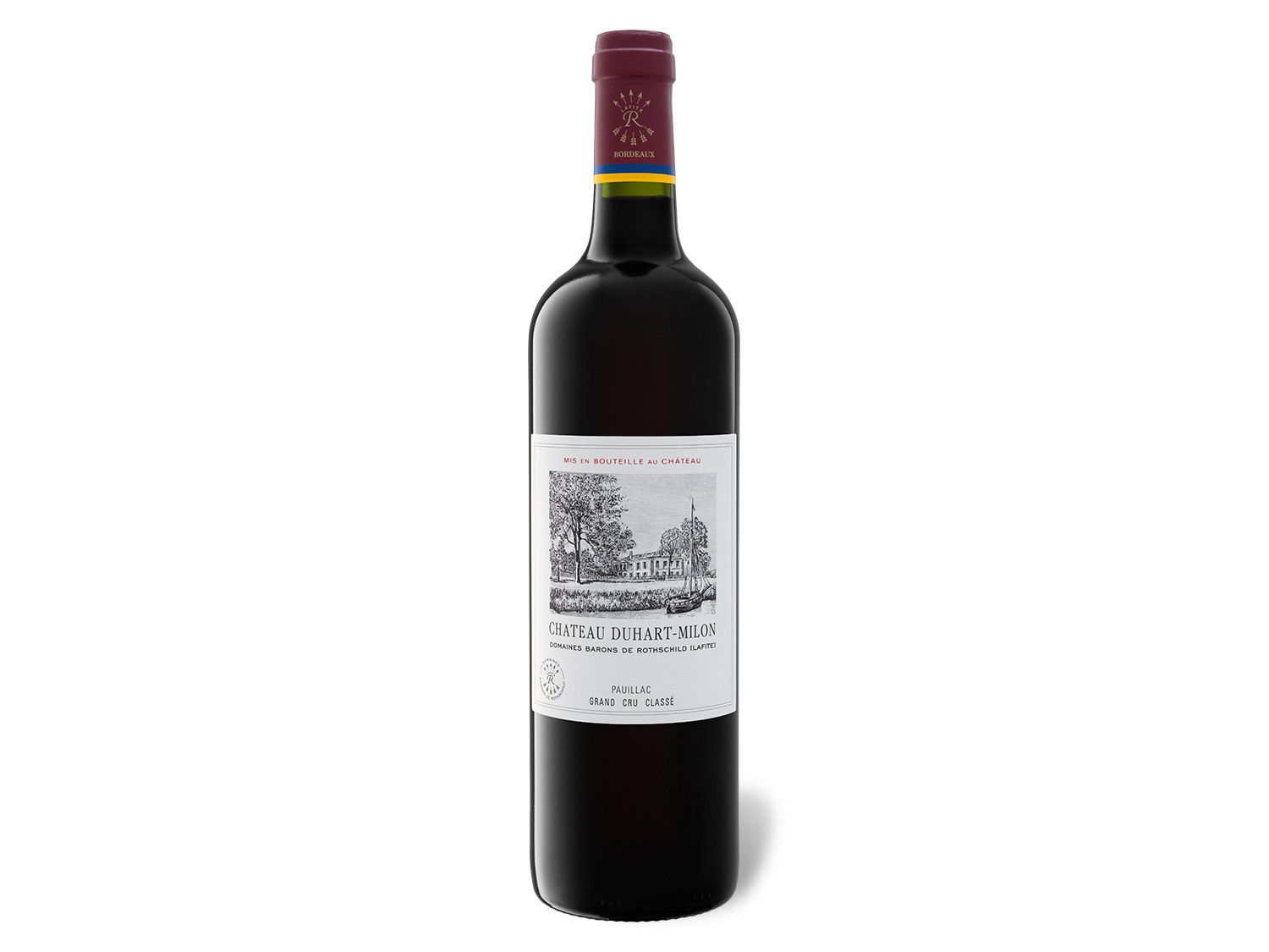 Château Duhart-Milon Rothschild Pauillac 4éme Grand Cru Classé AOC trocken, Rotwein 2019 Wein & Spirituosen Lidl DE