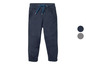 Dunkelblaue Jungenhose mit Gummizug und Kordelbund.