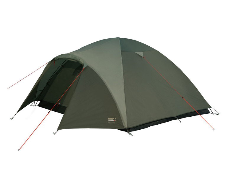 Ein grünes High Peak Nevada Zelt.