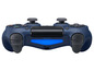 Ein blauer Sony PlayStation 4 Controller.