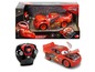 Ein Disney Pixar Cars RC-Auto von Lightning McQueen mit Fernbedienung.