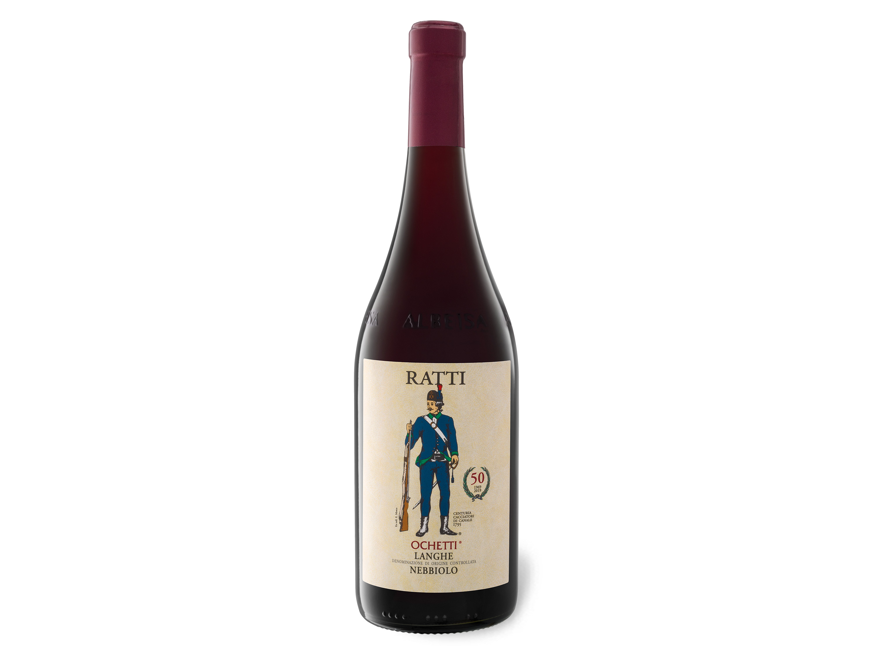 Ratti Ochetti Nebbiolo Langhe DOC trocken, Rotwein 2019 Wein & Spirituosen Lidl DE