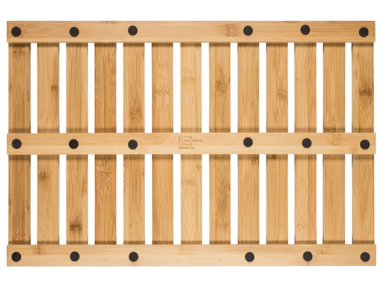 Gehe zu Vollbildansicht: Livarno Home Badematte Bambus, 40 x 60 cm - Bild 5