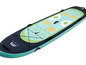 Ein Aqua Marina SUP Board mit einem fröhlichen Design.