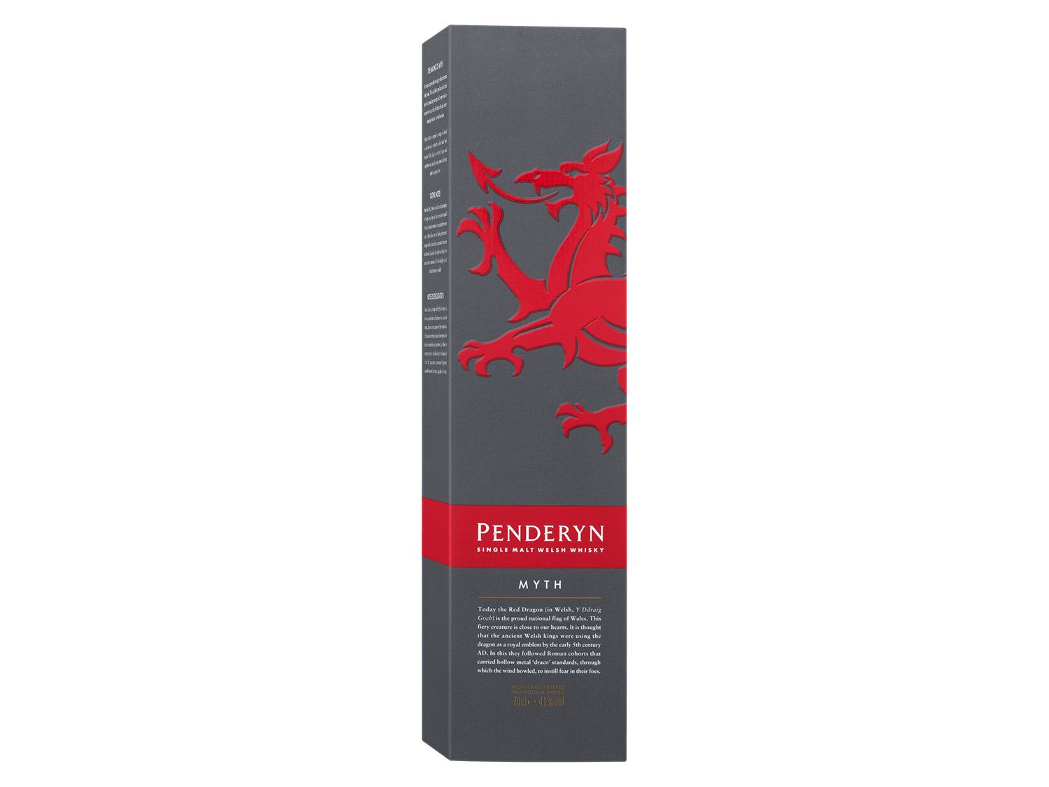 Penderyn Myth Single Malt Welsh mit Whisky Geschenkbox…