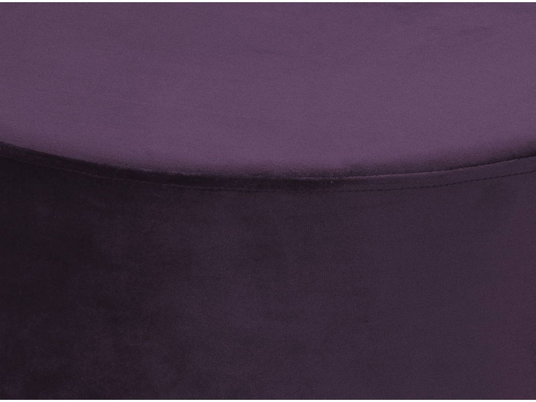 Gehe zu Vollbildansicht: KAYOOM Hocker »Nano 110«, rundes Möbelstück,mit Polyesterbezug und Edelstahlfuß - Bild 16