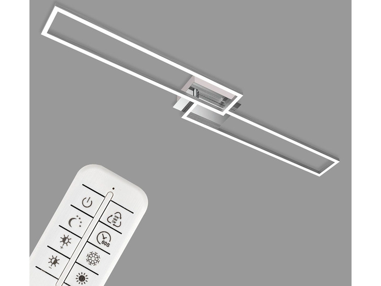 Gehe zu Vollbildansicht: Briloner CCT LED Design Deckenleuchte, Lichttemperatur + Helligkeit regulierbar - Bild 13