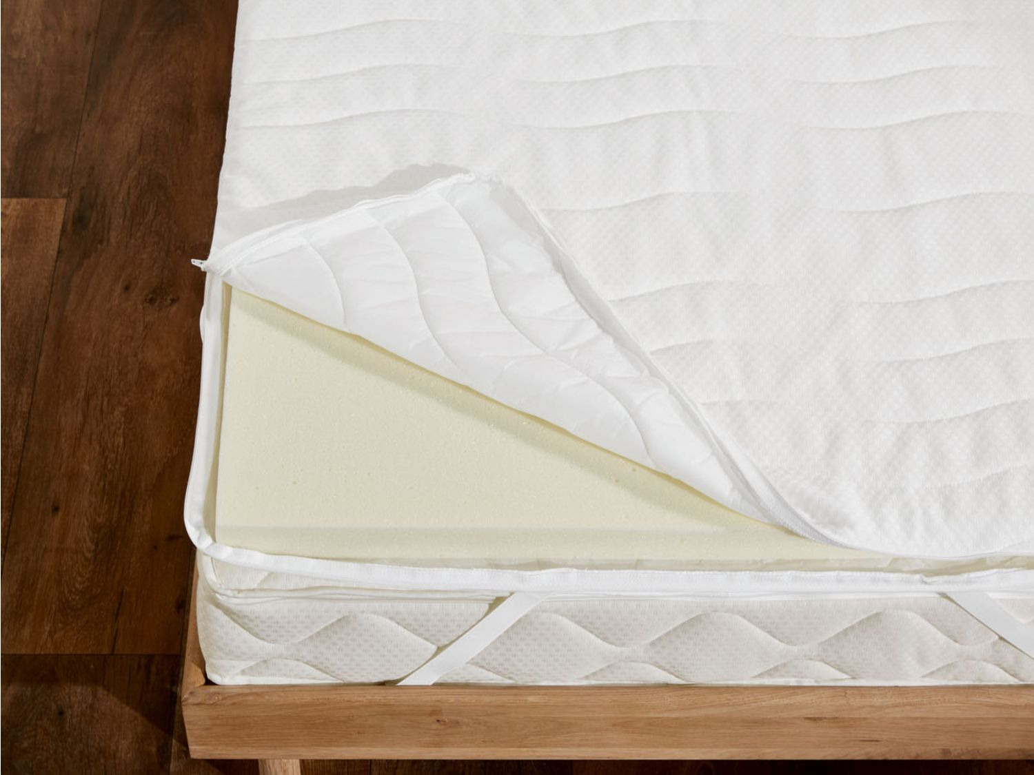 ᐉ MERADISO® Topper, 140 x 200 cm, Kern aus Viscoschaum / DE / Price