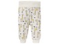 Baby-Leggings mit Giraffen-Muster.