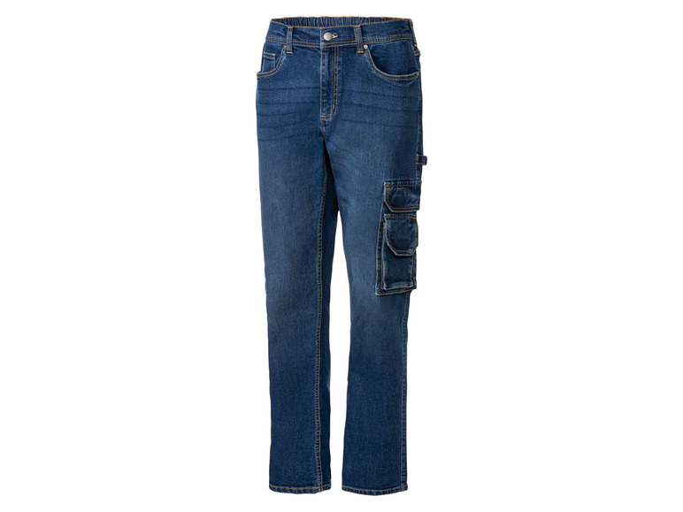 Gehe zu Vollbildansicht: PARKSIDE® Herren Jeans Workwear, mit praktischen Taschen - Bild 5