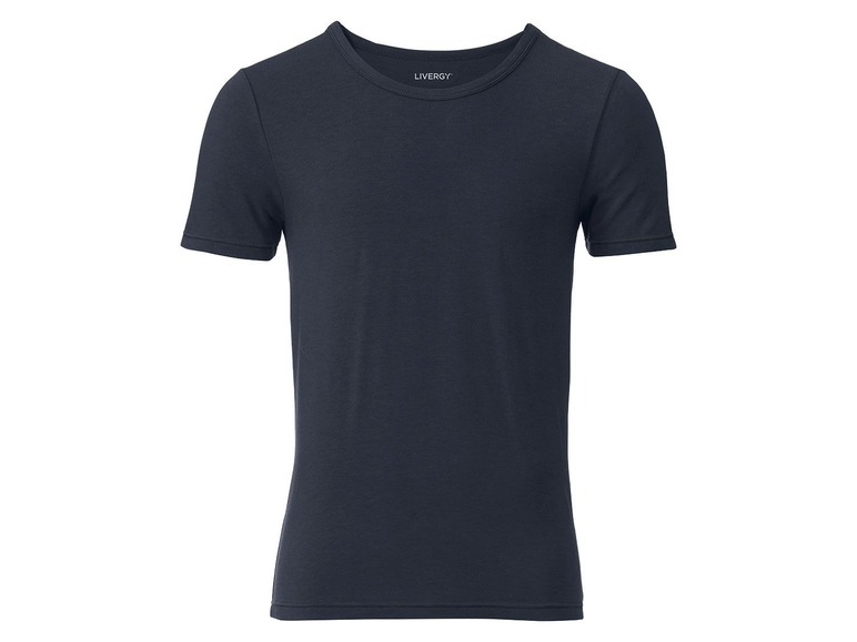 Gehe zu Vollbildansicht: LIVERGY® Unterhemd Herren, optimale Feuchtigkeitsregulierung, mit Baumwolle, 2 Stück - Bild 6