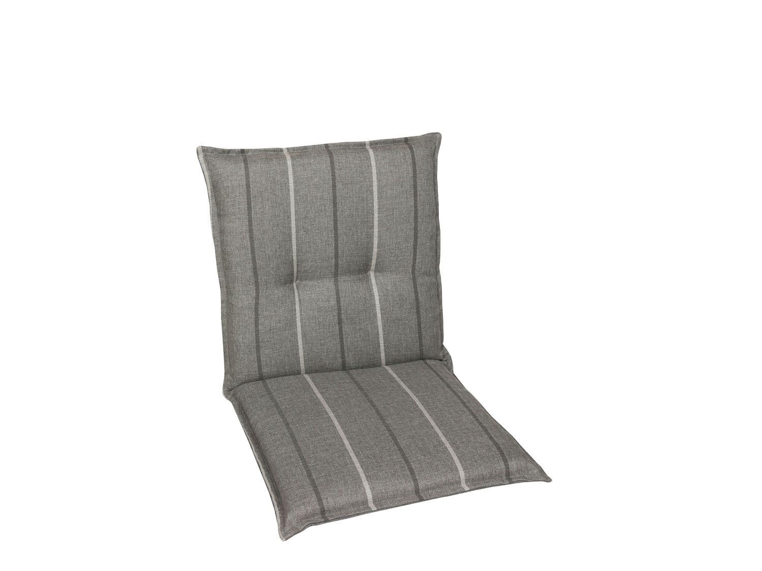 GO-DE Textil Gartenauflage  Wendauflage (2er Set Niederlehner, Grau) | 04014082071519