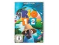 DVD-Hülle von Rio 1 & 2 mit blauen Aras und Blu im Dschungel.