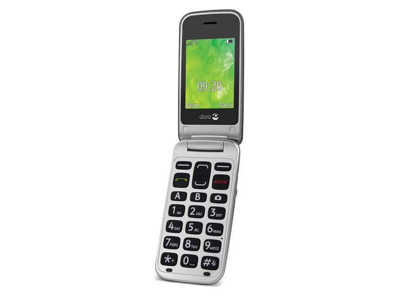 Gehe zu Vollbildansicht: doro 2414 stahl-silber GSM Mobiltelefon mit 3MP Kamera - Bild 2