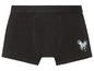 Schwarze Boxershorts mit Mickey Mouse-Motiv.