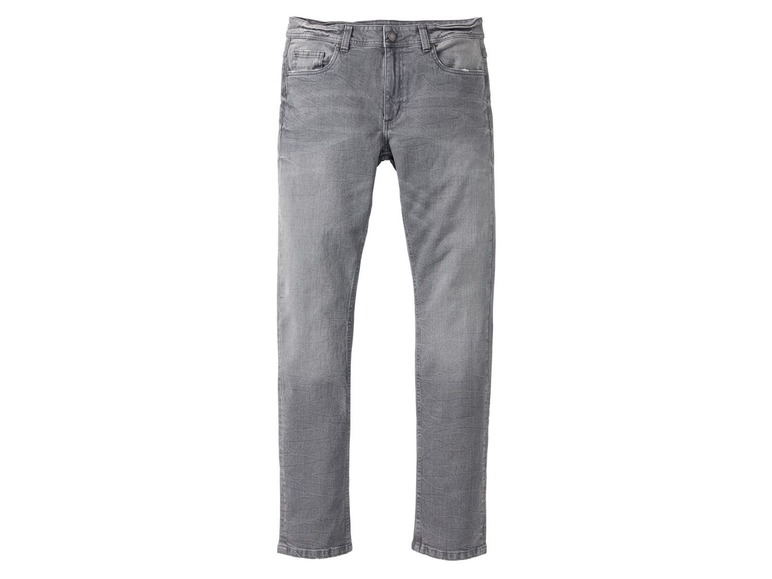 Gehe zu Vollbildansicht: LIVERGY® Jeans Herren, Slim Fit, in 5-Pocket-Style, hoher Baumwollanteil, mit Elasthan - Bild 5