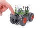 Grüner Fendt-Traktor mit großen Hinterrädern.