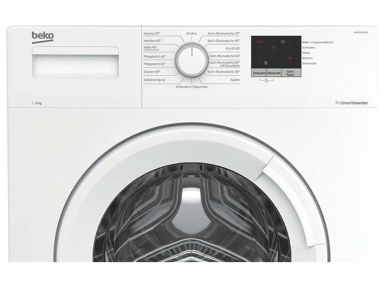 Gehe zu Vollbildansicht: BEKO Waschmaschine »WML61423N1«, 6 kg, EEK: D - Bild 3