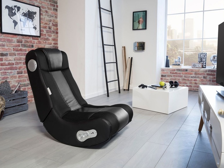 Gehe zu Vollbildansicht: Wohnling Soundchair InGamer mit Bluetooth und eingebauten Lautsprechern - Bild 11