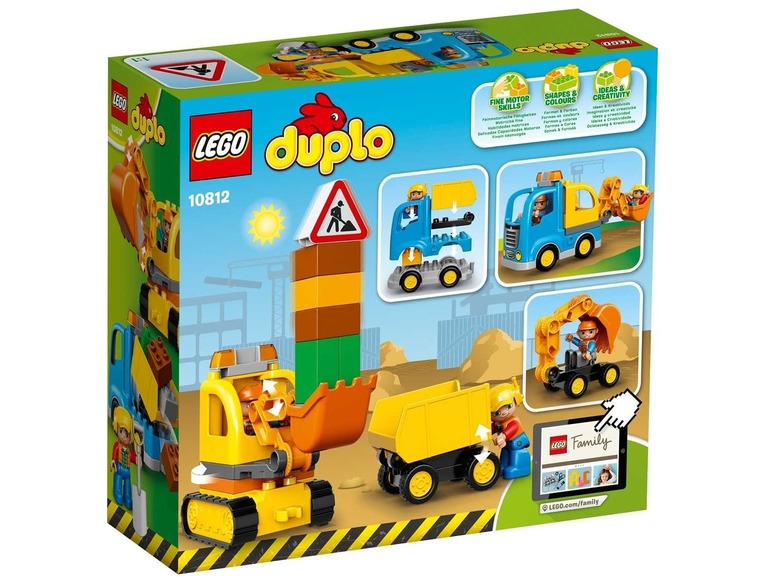 Gehe zu Vollbildansicht: LEGO® DUPLO® 10812 Bagger & Lastwagen - Bild 2