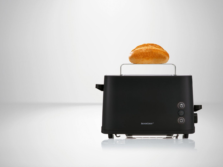 Gehe zu Vollbildansicht: SILVERCREST® Toaster »STK 870 A1«, 800 Watt, mit 6-Stufen-Bräunungsregler, Brötchenaufsatz - Bild 17