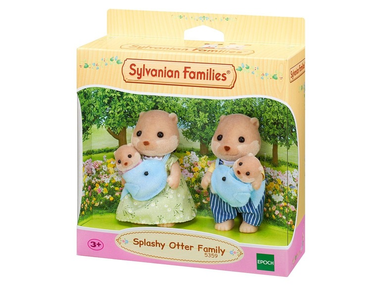 Gehe zu Vollbildansicht: Sylvanian Families Otter: Familie Plansch - Bild 1