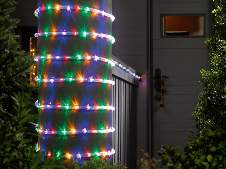 Gehe zu Vollbildansicht: LIVARNO HOME Lichterschlauch flexibel mit 8 Leuchtmodi - Bild 8
