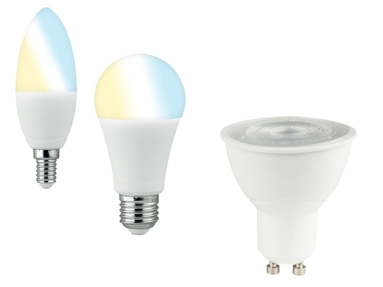 Gehe zu Vollbildansicht: LIVARNO LUX® Leuchtmittel Lichtfarbensteuerung »Zigbee Smart Home« - Bild 1