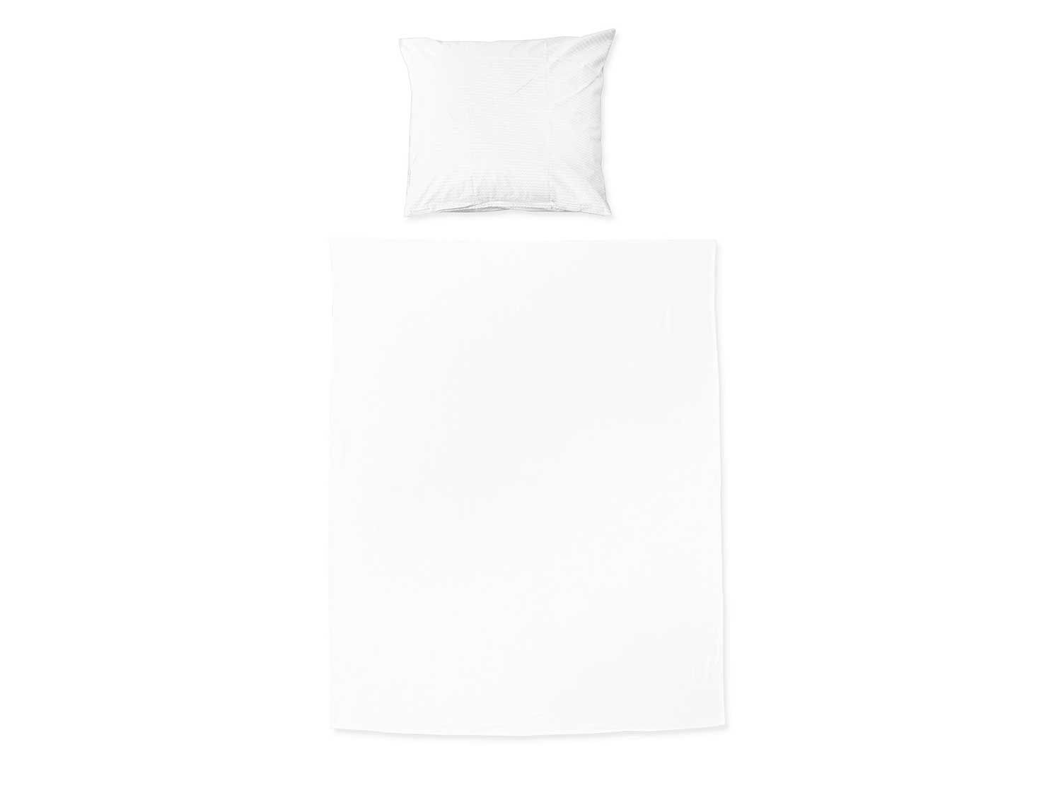 Primera Summer-Set Sommertuch mit Kissenbezug 150×200 cm + 80×80 cm (Weiß) | 04002895150170