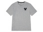 Ein graues T-Shirt mit Mickey Mouse-Motiv.