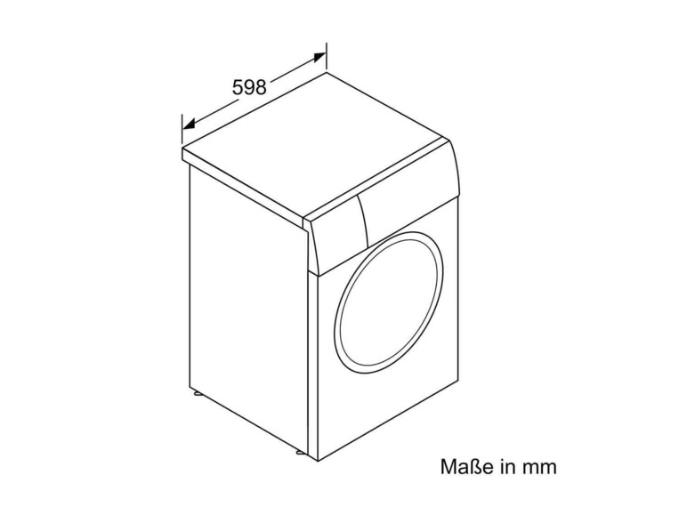 Gehe zu Vollbildansicht: BOSCH Waschmaschine »WAJ28022«, Serie 2, 7 kg, EEK: C - Bild 7