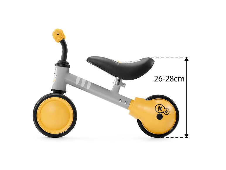 Gehe zu Vollbildansicht: Kinderkraft Laufrad »Cutie«, Tretauto, Mini-Bike, 2 Vorderräder, sichere Konstruktion - Bild 6