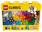 LEGO Classic Box mit bunten Steinen und Ideen für Bauwerke.