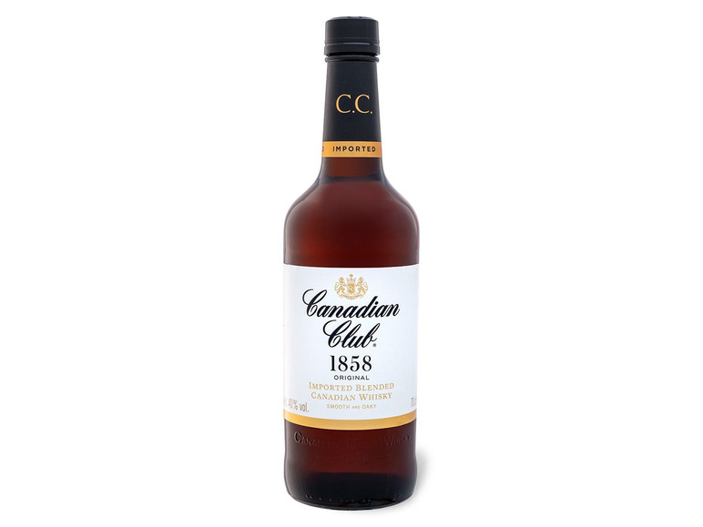 Canadian Club 5 Jahre 40% Whisky Vol Blended Canadian Imported