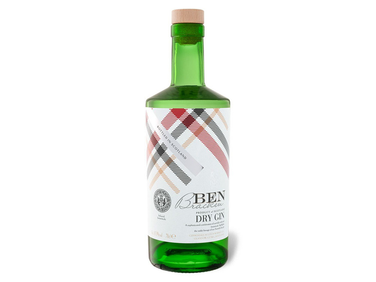 Gehe zu Vollbildansicht: Ben Bracken Scottish Dry Gin 43,3% Vol - Bild 1