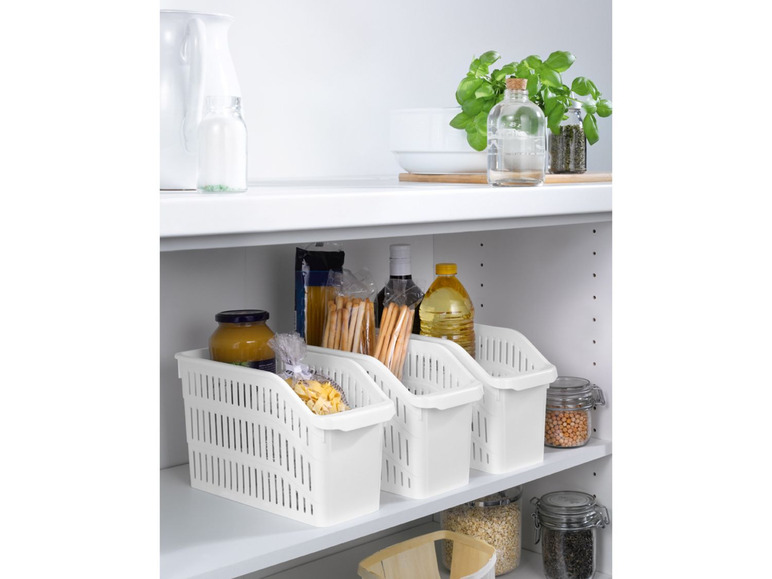 Gehe zu Vollbildansicht: AQUAPUR® Küchenschrankkörbe, mit integrierter Griffleiste, spülmaschinengeeignet - Bild 5