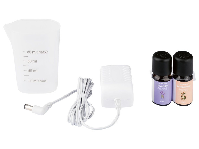 Gehe zu Vollbildansicht: Silvercrest Personal Care Ultraschall Aroma-Diffuser, mit Lichtwechsel, 2 Aromaöle - Bild 11