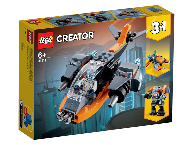 Gehe zu Vollbildansicht: LEGO® Creator 31111 »Cyber-Drohne« - Bild 1