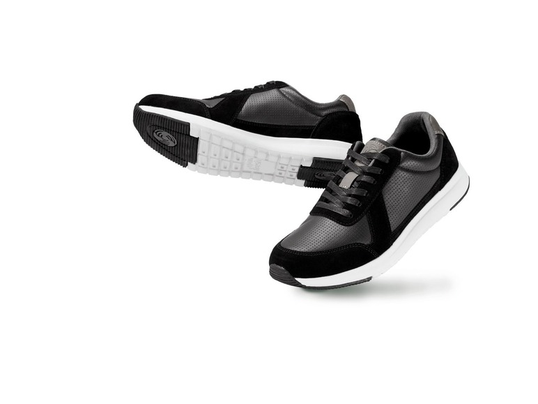 Gehe zu Vollbildansicht: LIVERGY® Sneaker Herren, mit Ventilationsöffnung, Spezial-Perforierung, atmungsaktiv - Bild 5