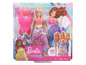 Barbie Dreamtopia Puppen mit Schmetterlings- und Meerjungfrauen-Looks.