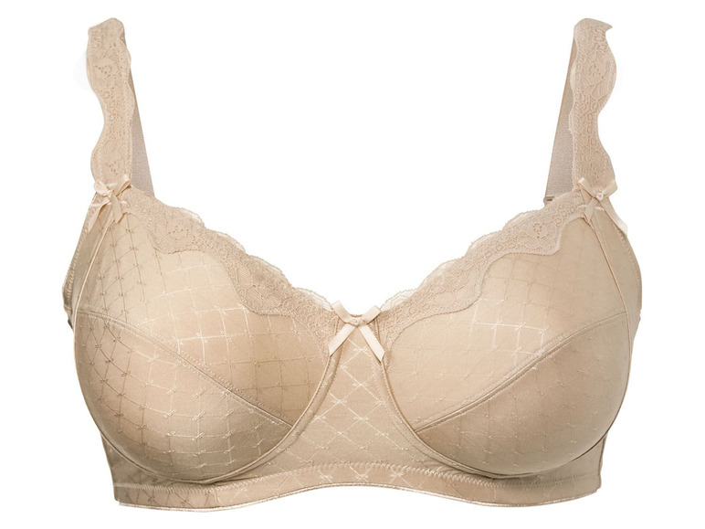 Gehe zu Vollbildansicht: ESMARA® Lingerie Soft BH, mit Spitze, Zierschleifen - Bild 4