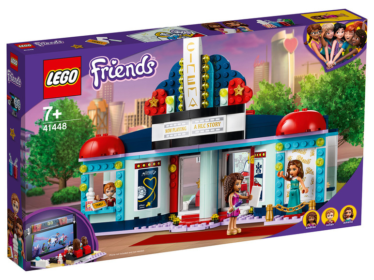 Gehe zu Vollbildansicht: LEGO® Friends 41448 »Heartlake City Kino« - Bild 1